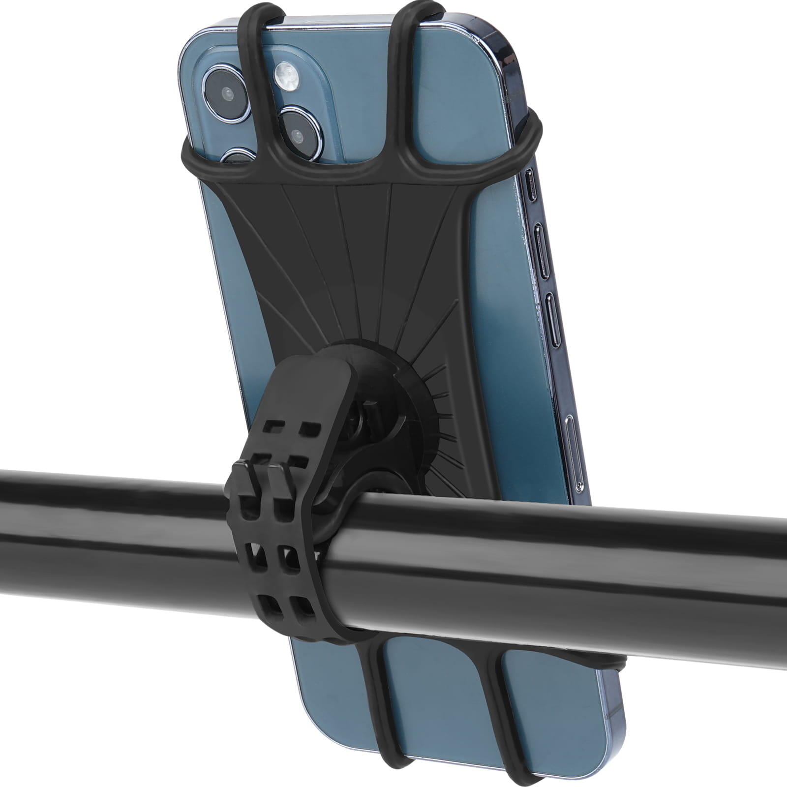 Bike Mobile Phone Holder Motorcycle Pram Handlebar Mount Holder 360° Rotation