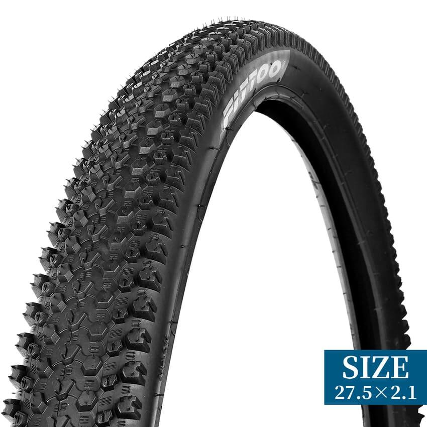 FITTOO Bike Bicycle Tire with Carbon Steel Beads - 27.5x2.1
