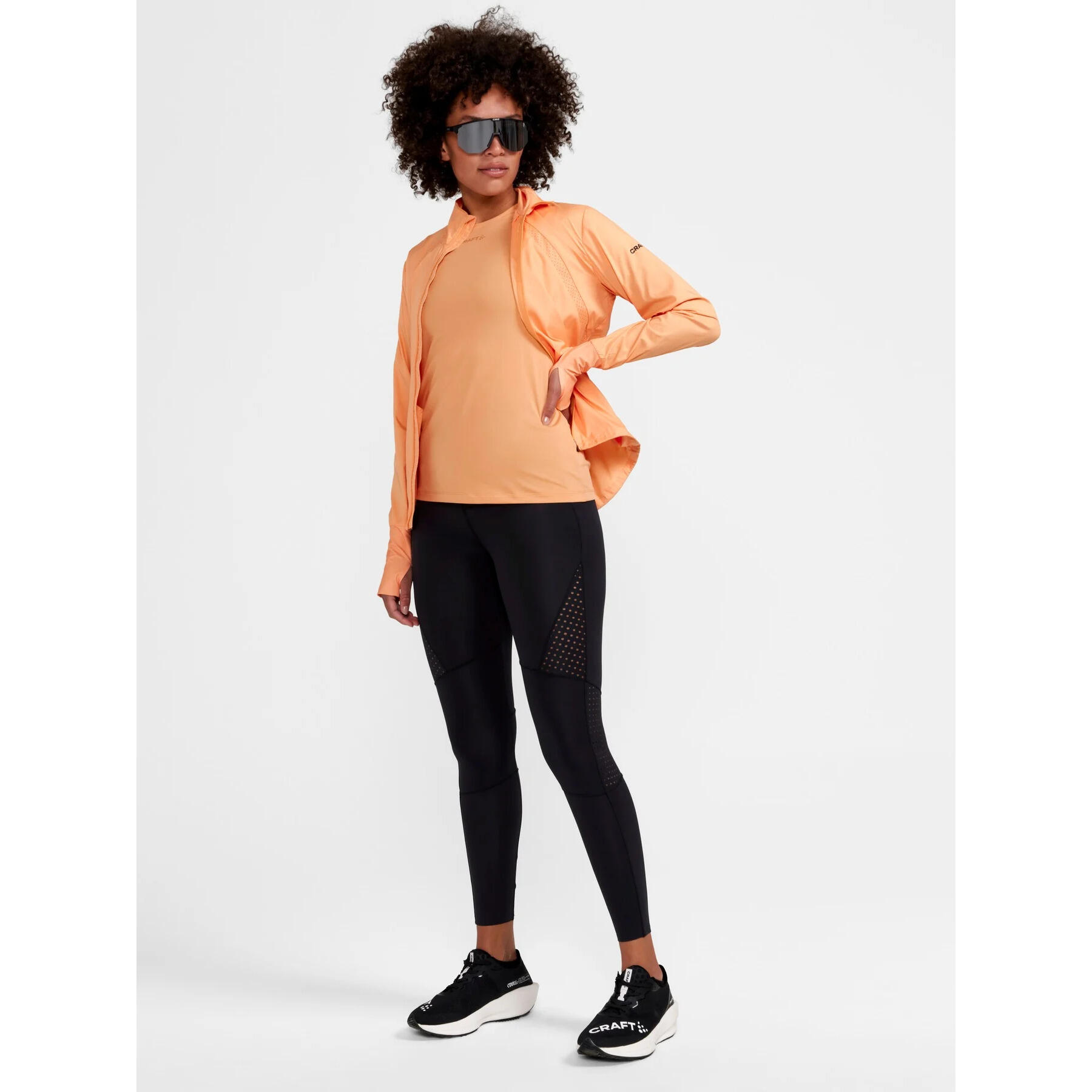 Maillot manches courtes Femme Craft Adv Essence Slim Orange 4/5