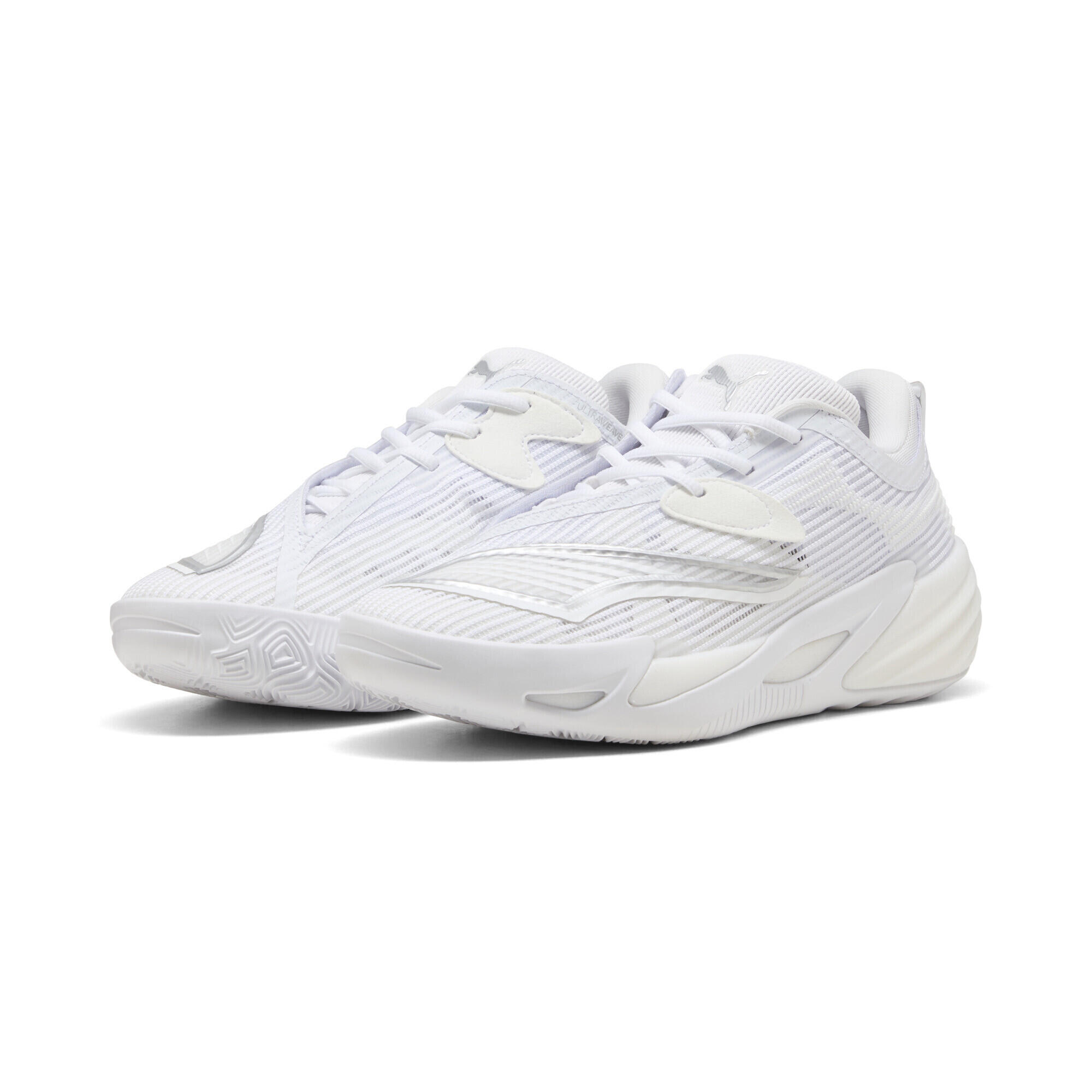 Puma - Chaussures De Basketball All-pro Nitro™ 2 Unisexe Puma - Baskets - Blanc|bleu - Decathlon
