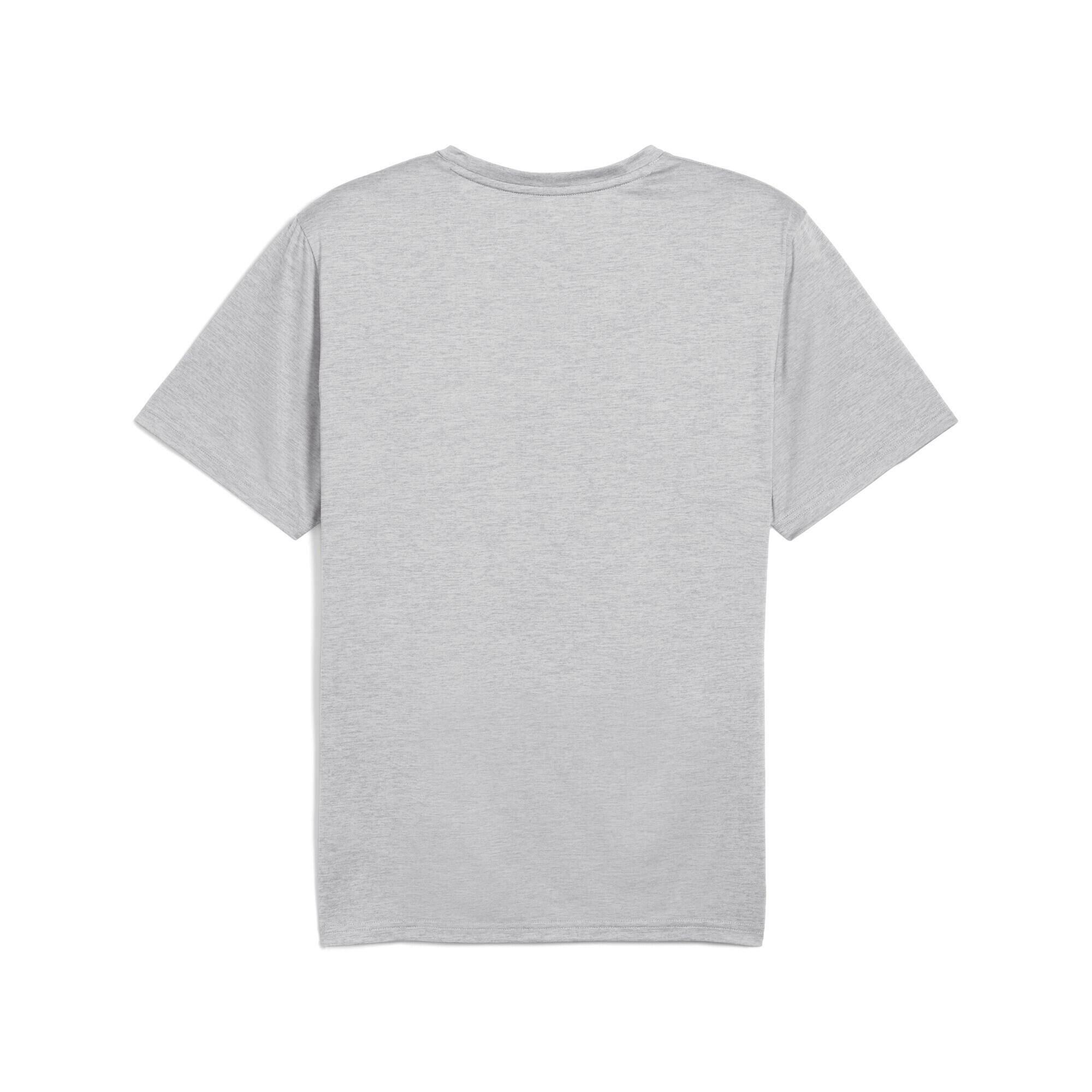 TAD ESSENTIALS Meliertes T-Shirt mit Cat Logo Herren PUMA 5/5