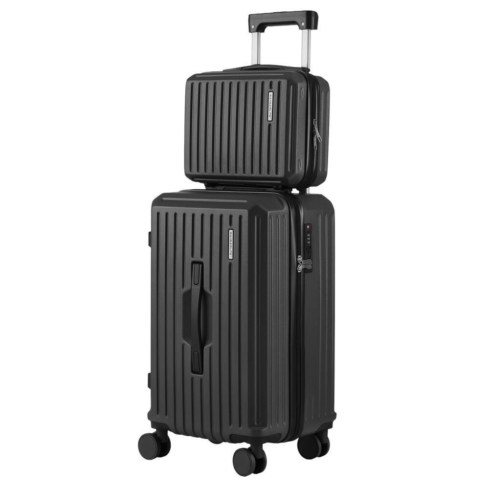 Wanderlite 2pcs Trunk Luggage Suitcase Travel 12" 20"