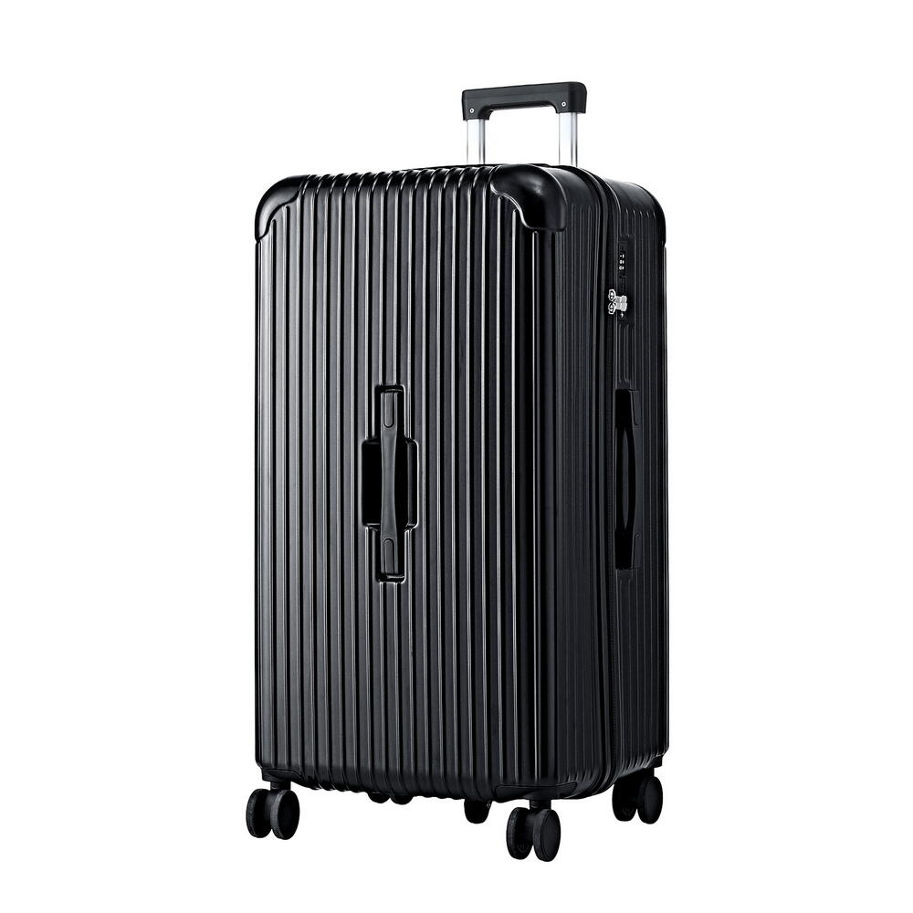 Wanderlite 32" Trunk Luggage Suitcase Travel 5 Wheels Type-C Port TSA