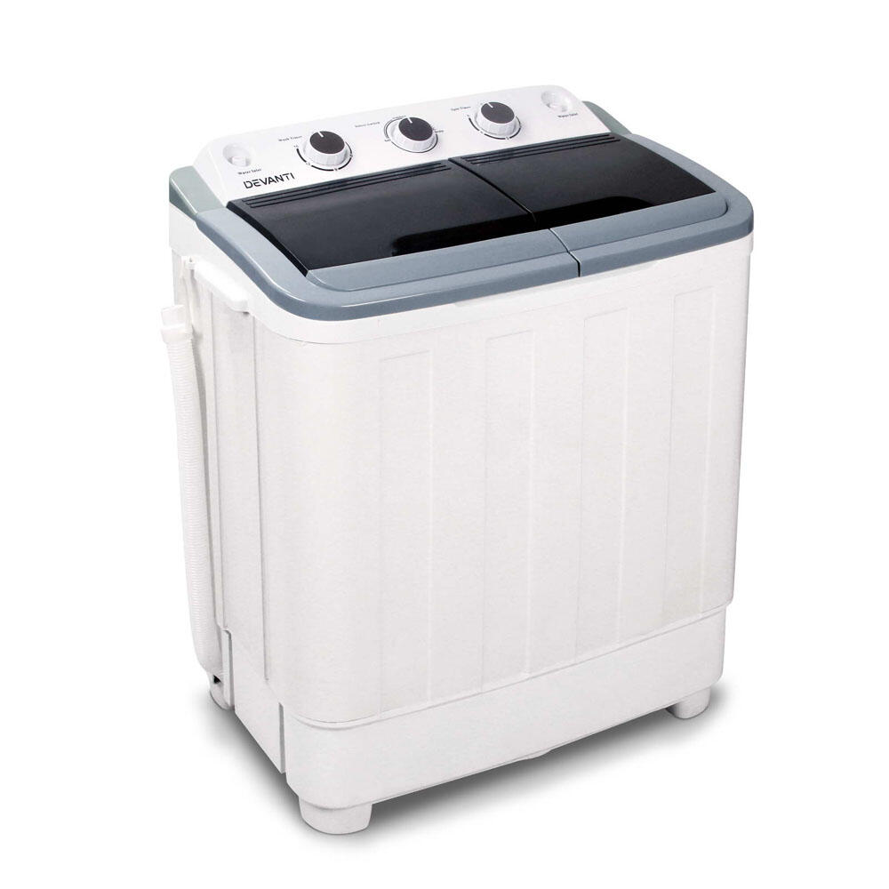 Devanti Portable Washing Machine Twin Tub 4.6KG