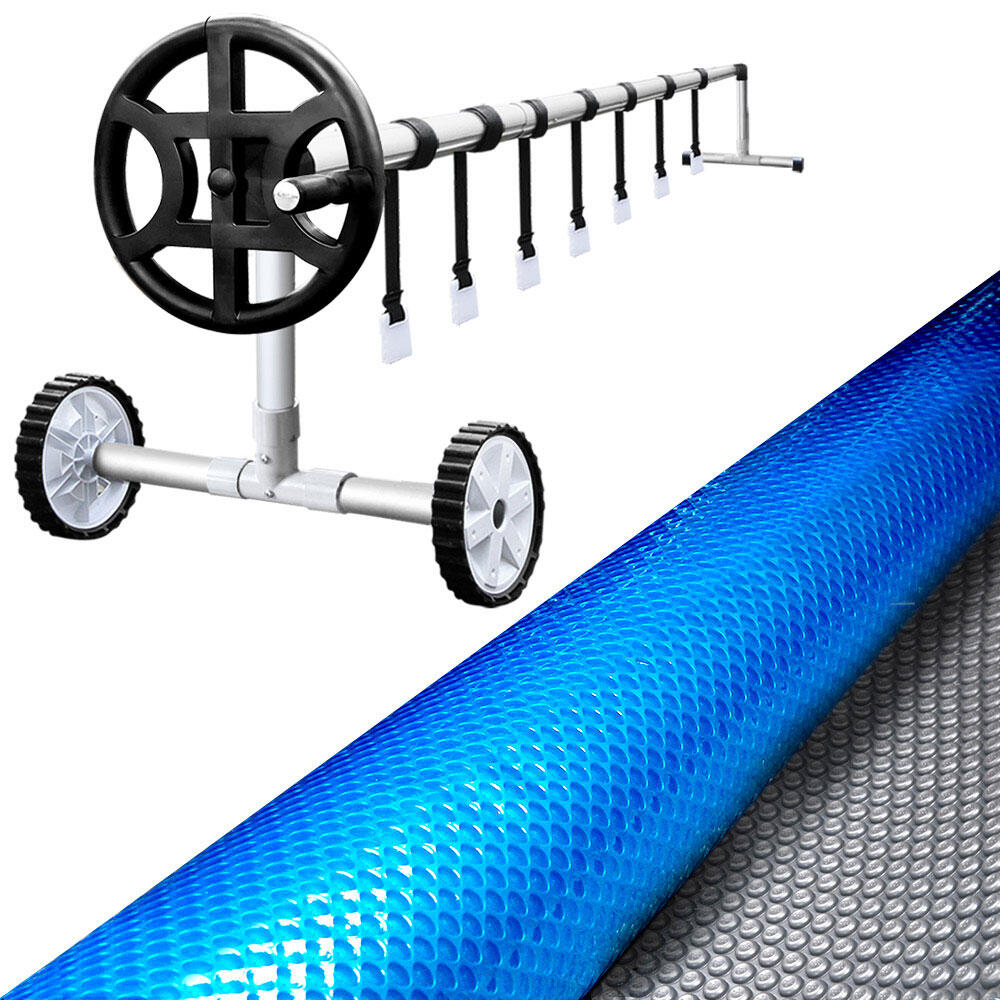 Aquabuddy Pool Cover 500 Micron 6.5x3m Swimming Pool Solar Blanket