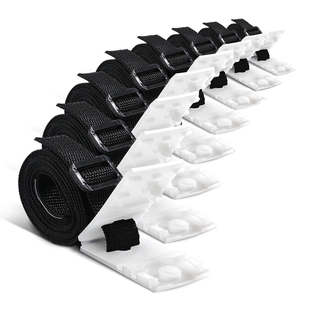 Aqua Buddy Pool Cover Roller Attachment Swimming Pool Reel Straps Kit 8PCS