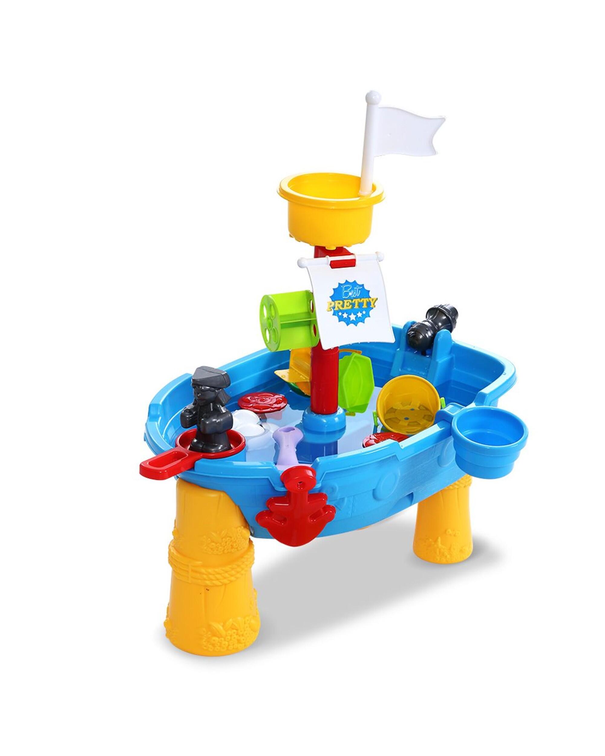 Keezi Kids Sandpit Pretend Play Set Outdoor Toys Water Table Activity Play Set