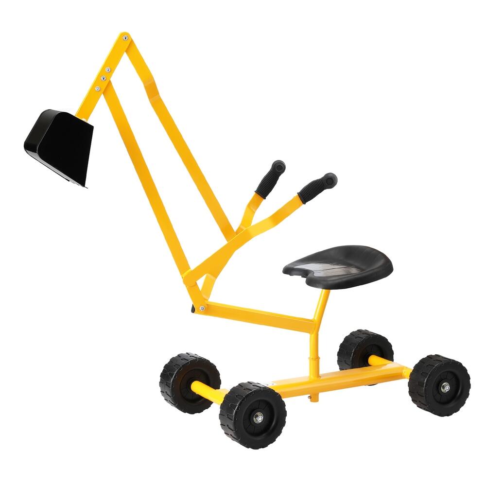 Keezi Kids Ride On Car Digger Bulldozer Sandpit Play Toys Rotate Seat