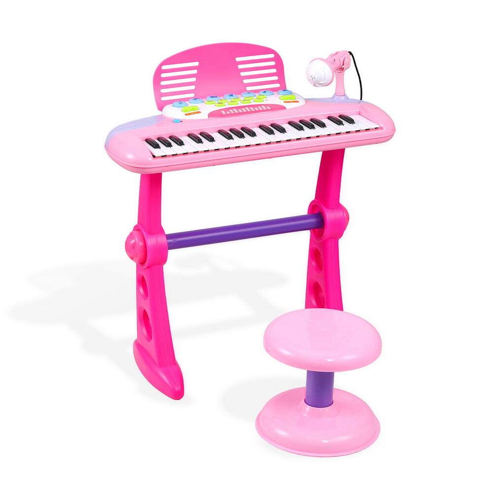 Keezi Kids Piano Keyboard 37 Keys Electronic Musical Instrument Set