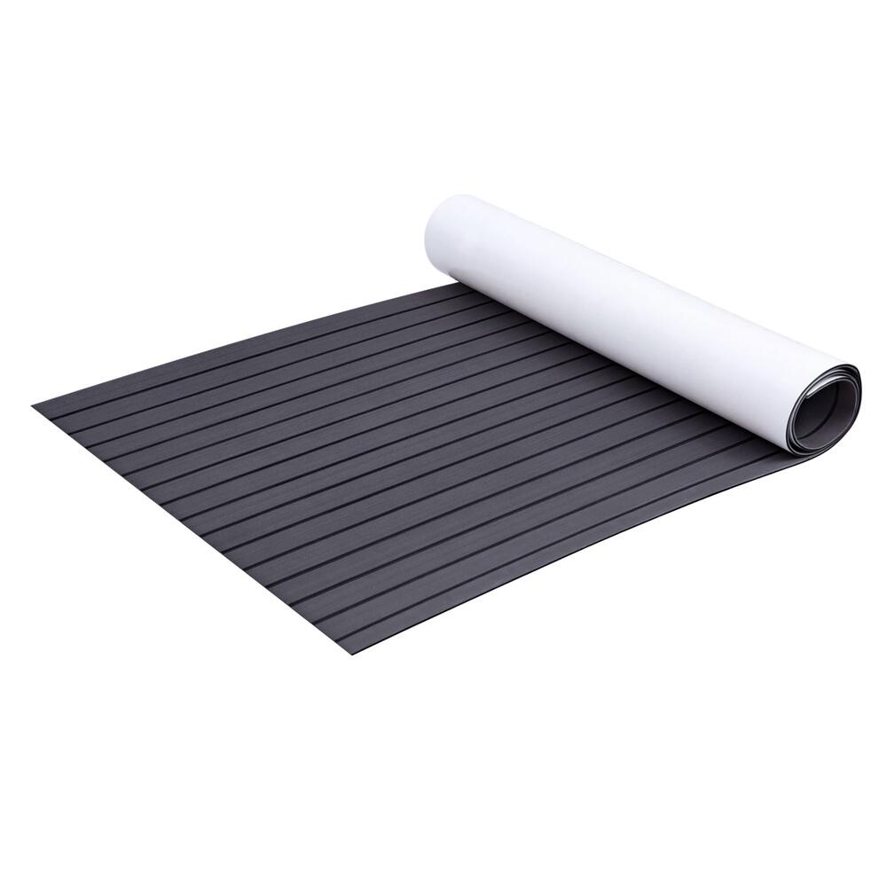 Seamanship EVA Foam Boat Flooring Mat Decking Sheet 240x90x0.6cm Dark Decor
