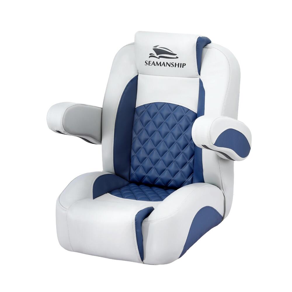 Seamanship Reclining Captain Boat Seat 90 to 155 degrees Recline, 19cm