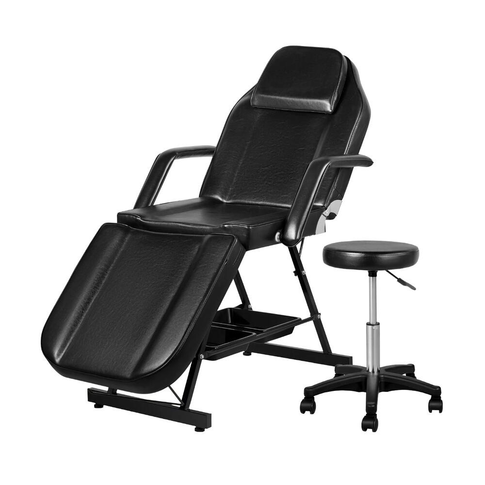 Zenses Massage Table Adjustable Salon Bed Chair 3-Fold