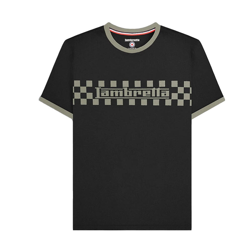 Lambretta Mens Ringer Two Tone T-Shirt