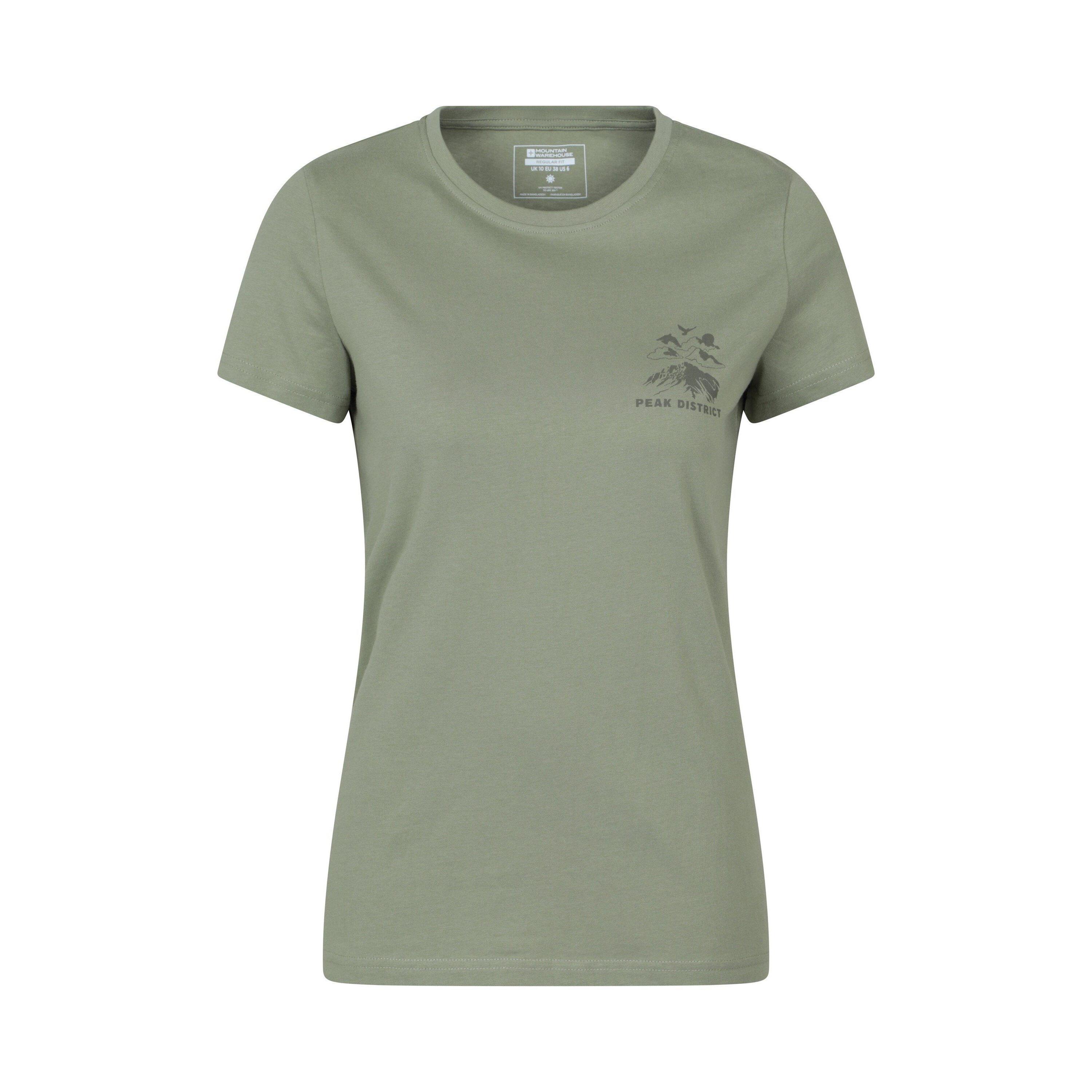 Mountain Warehouse Womens/Ladies Peak District Mountain Scene T-Shirt