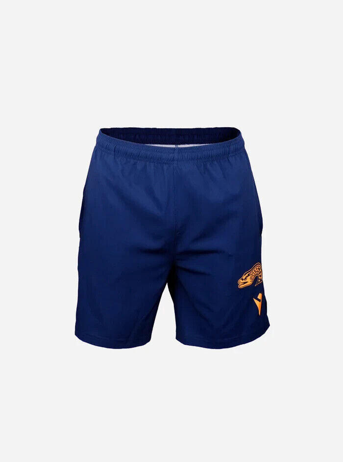 NRL 2025 Training Shorts - Paramatta Eels - Navy - Youth - Kids