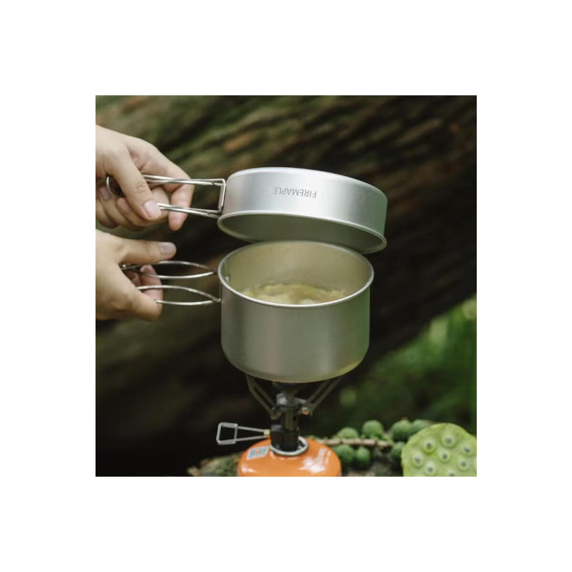 Kempingový hrnec Frost Mini 500+300ml