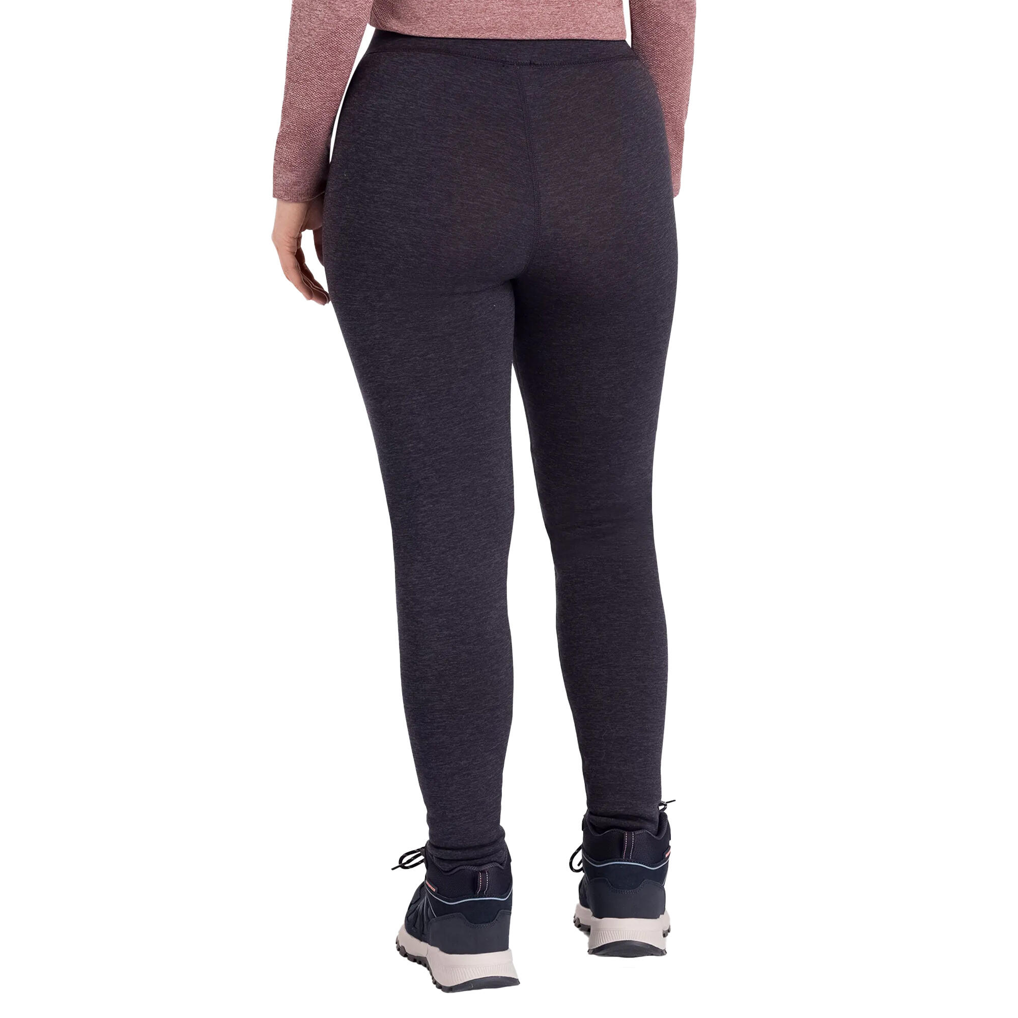 "Fuzzy" Leggings für Damen Marine meliert 6/6