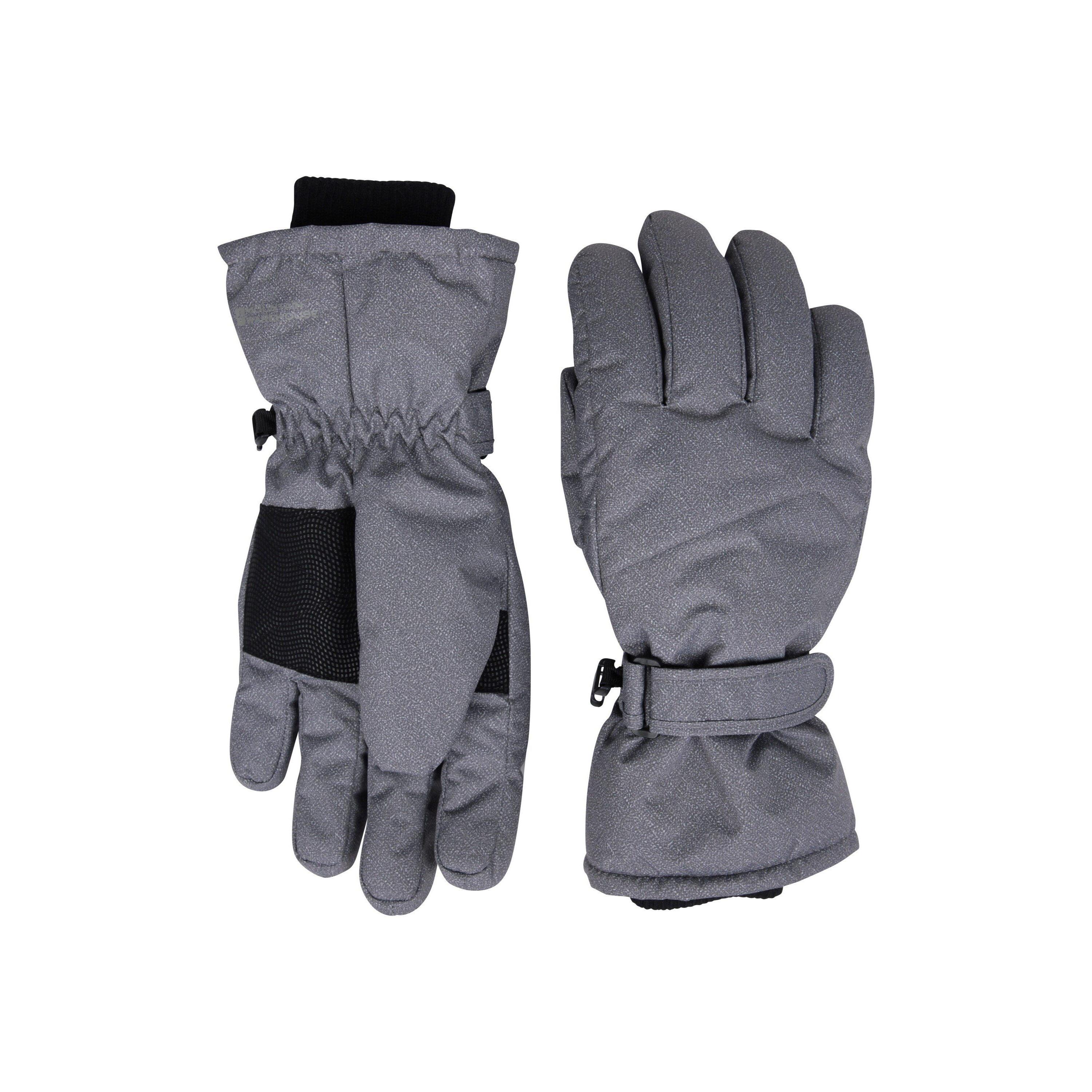 Uomo Impermeabile Guanti Da Sci Mountain Warehouse Carbone 3/4