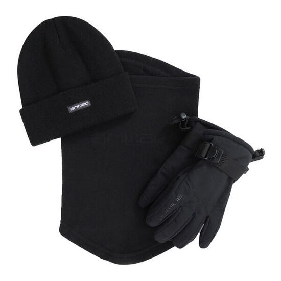 Ensemble Gants De Ski Enfant (Noir)