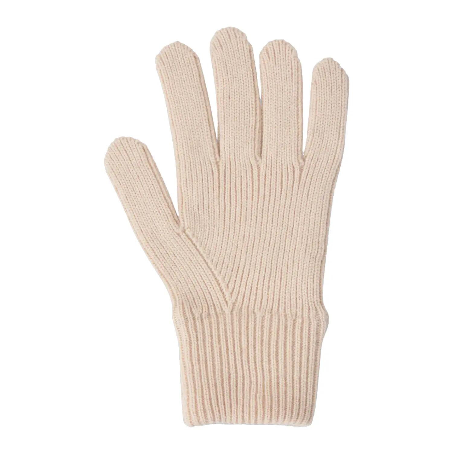 "Rowan" Handschuhe für HerrenDamen Unisex, Jerseyware Damen und Herren Beige 2/3