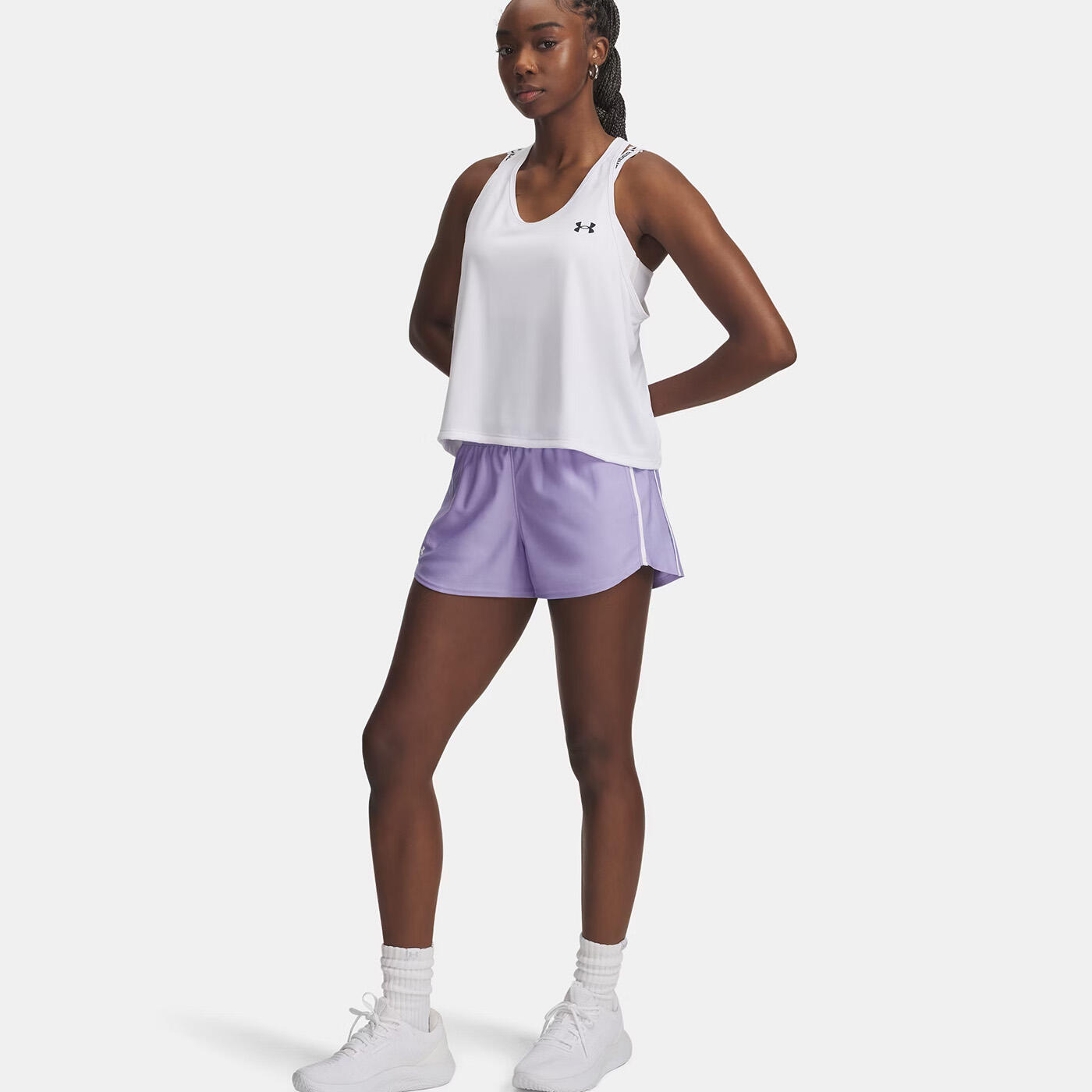 Short UA Tech™ Play Up pour femme Under Armour Violet 3/3