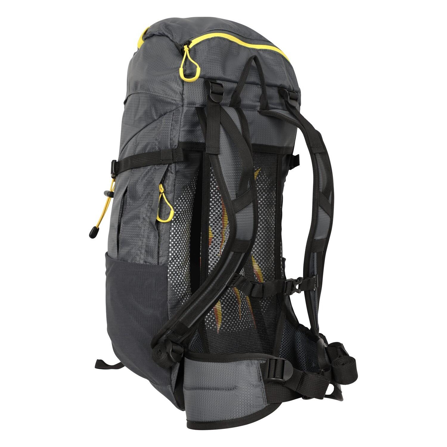 35L Zaino Mountain Warehouse Phoenix Grigio Giallo 2/4