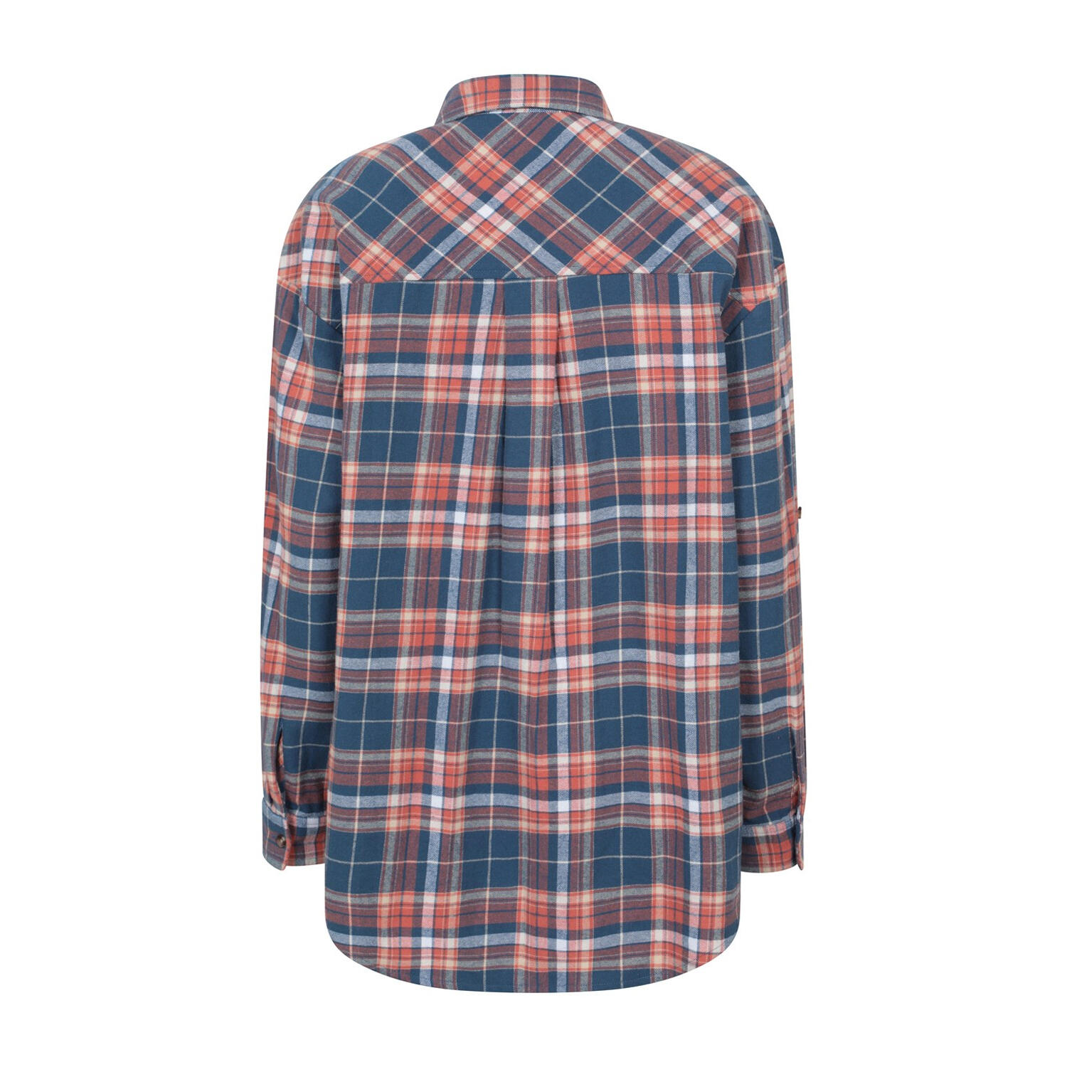 "Elm" Hemd für , Flanell, leger, Langärmlig Damen Marine 2/4