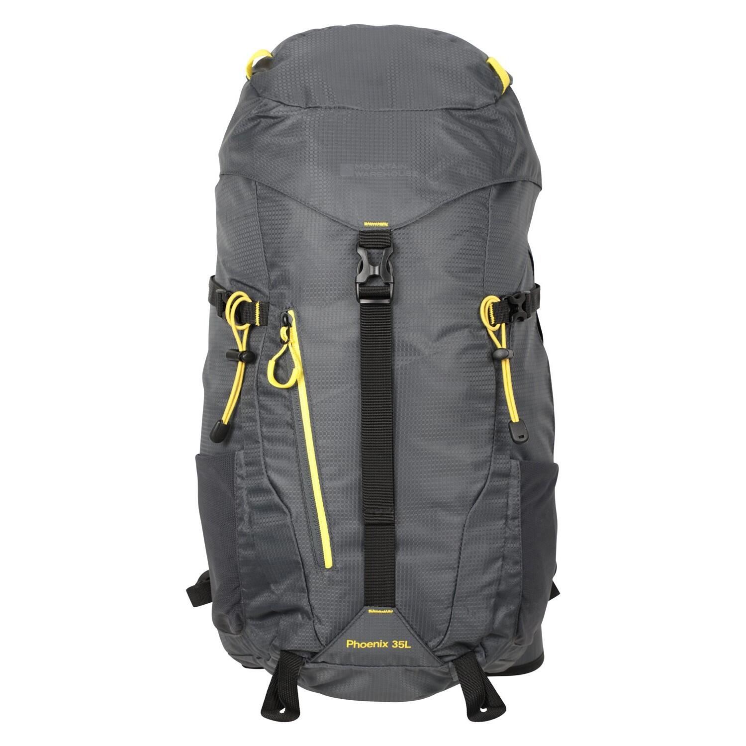 MOUNTAIN WAREHOUSE 35L Zaino Mountain Warehouse Phoenix Grigio Giallo