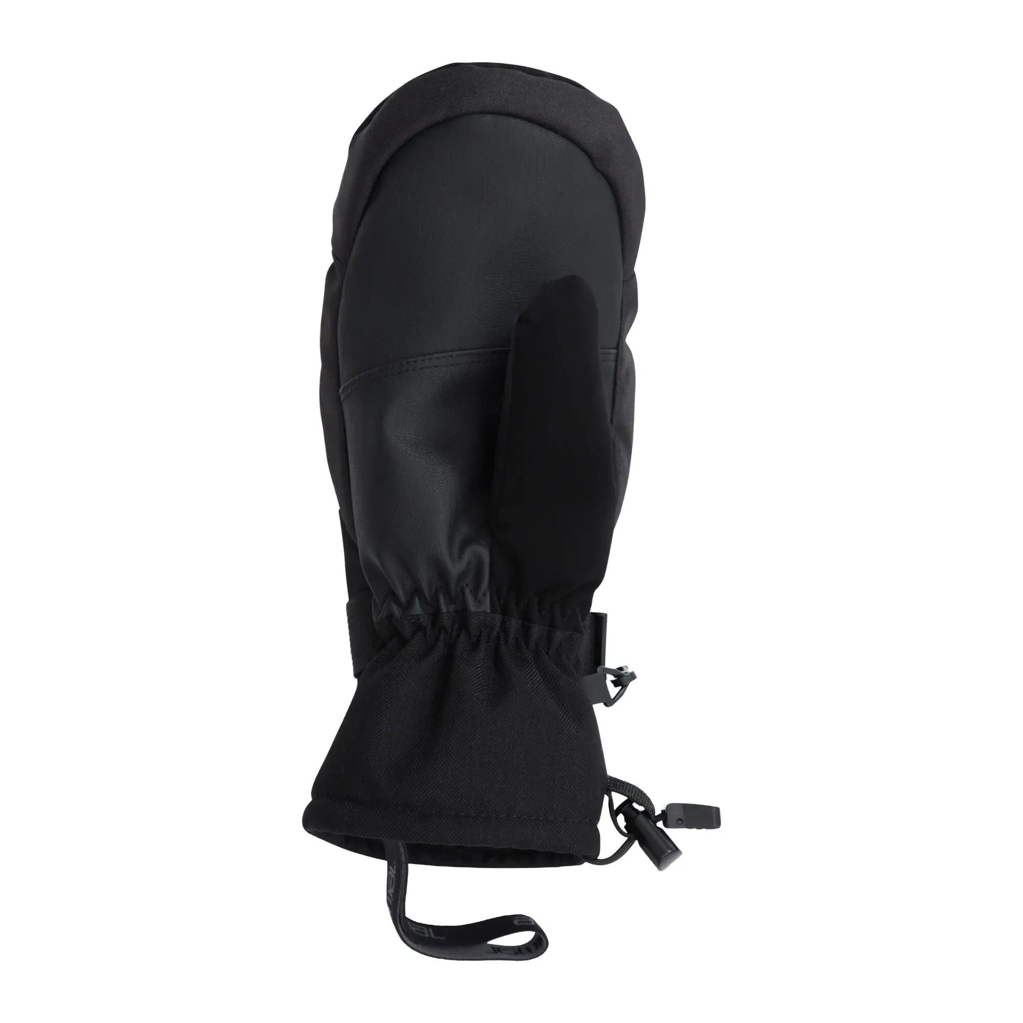 Womens/Ladies Apres Ski Mittens (Black) 2/3