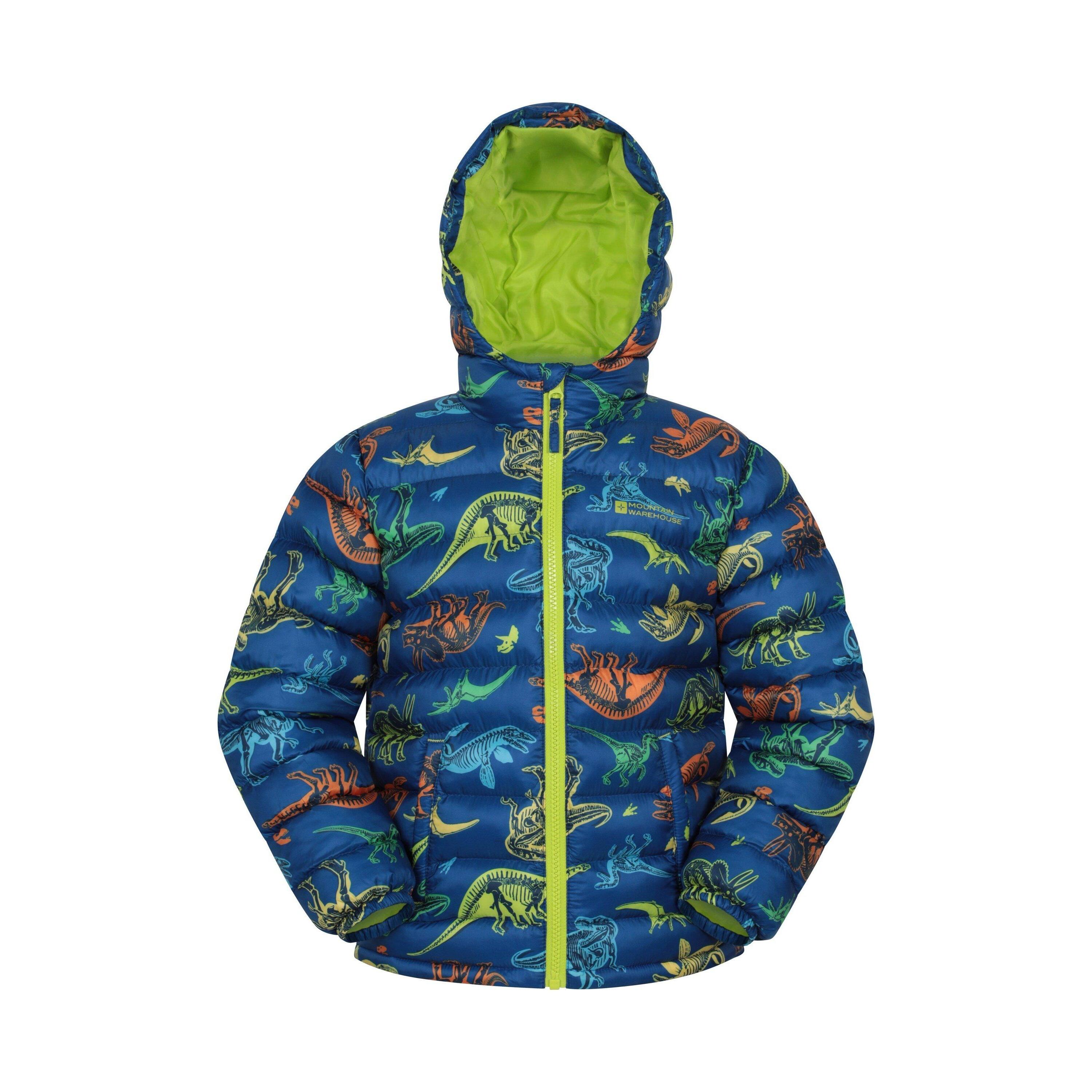 MOUNTAIN WAREHOUSE Seasons Giacca Imbottita Acquerello Bambini Mountain Warehouse Verde Acqua Scuro