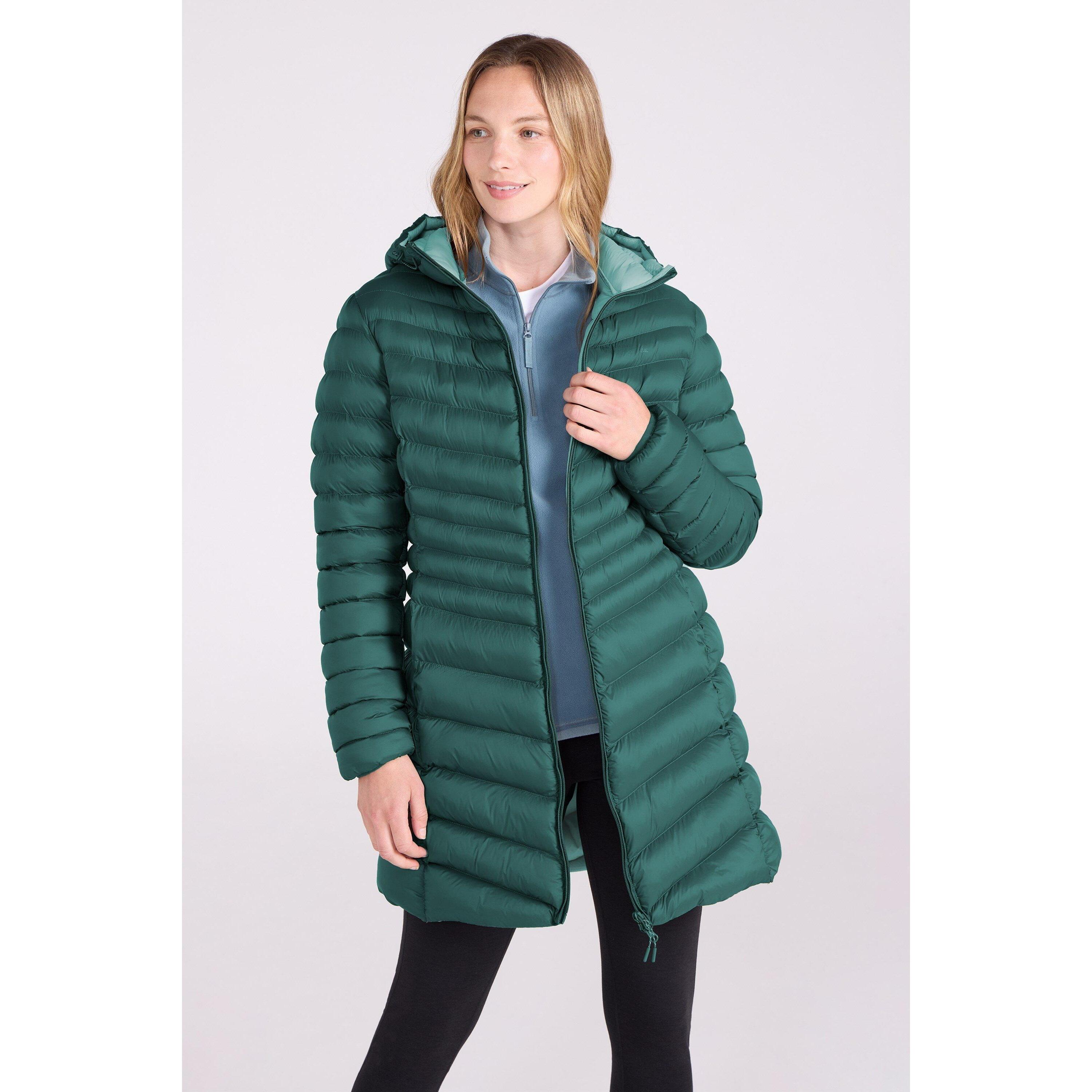 MOUNTAIN WAREHOUSE Florence Giacca Imbottita Lungo Donna Mountain Warehouse Verde