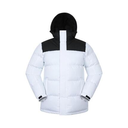 Snow" Steppjacke für Herren Schwarz/Weiß
