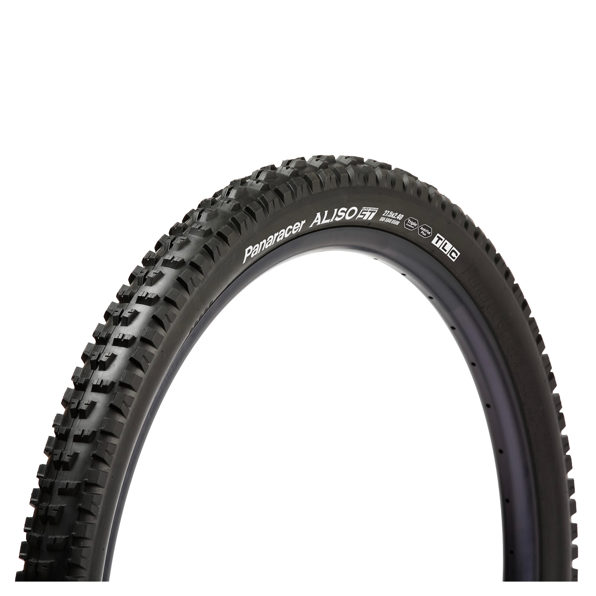 PANARACER Panaracer Aliso ST Tubeless Compatible Folding Tyre Black/Black 27.5 x 2.40