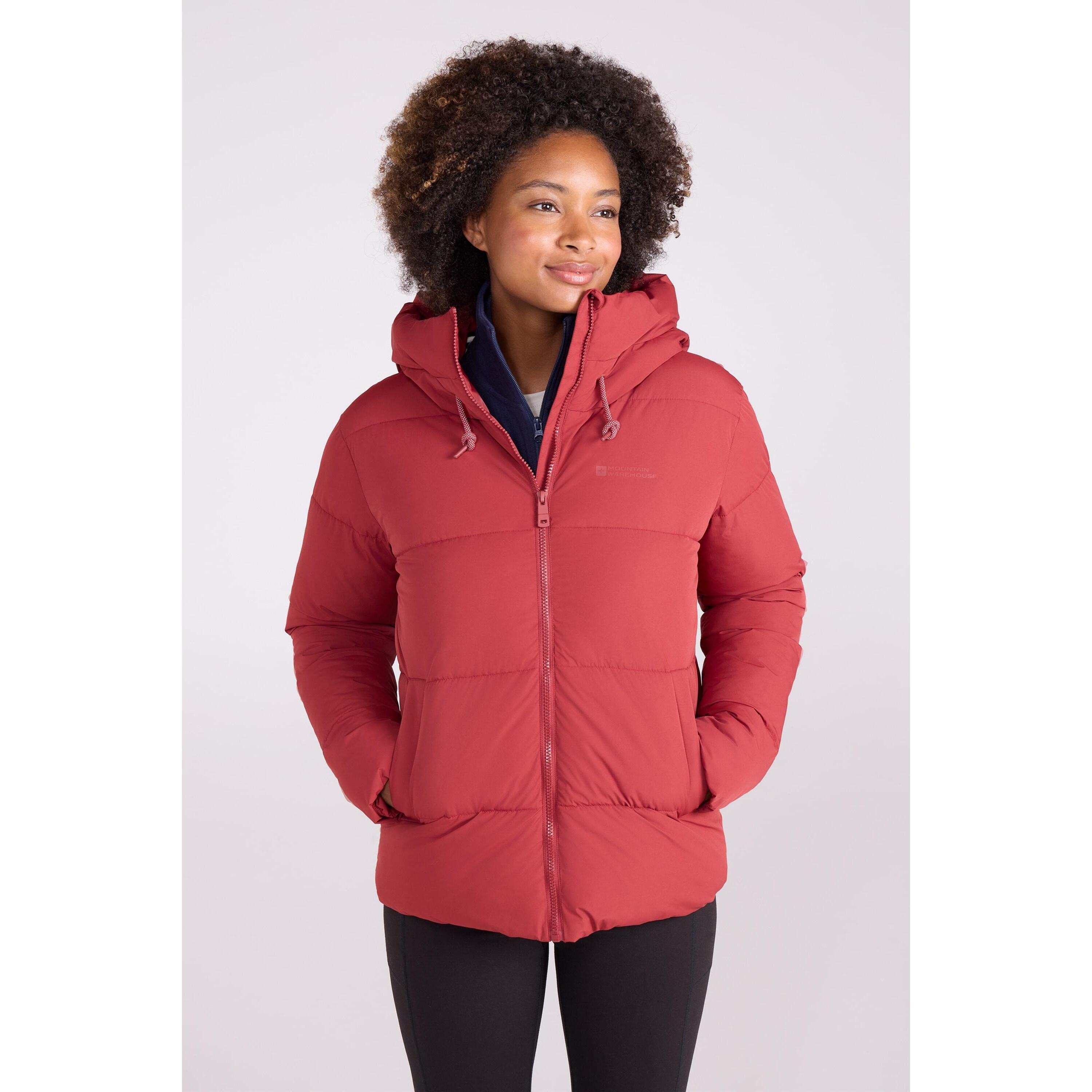 MOUNTAIN WAREHOUSE Toasty Giacca Imbottita Corto Donna Mountain Warehouse Rosso