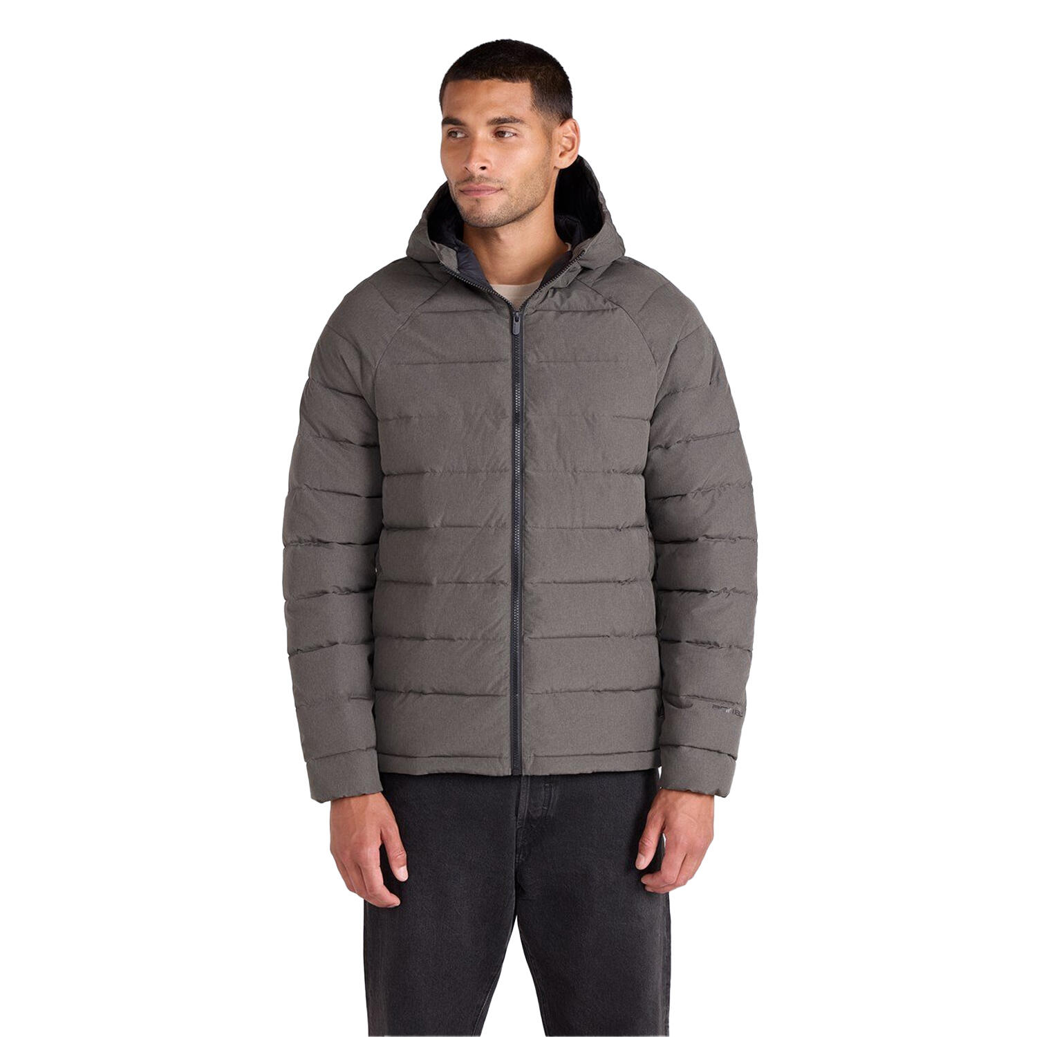 "Light Cloud Cosi" Jacke für , Wattiert, meliert Herren Khakigrün 3/4