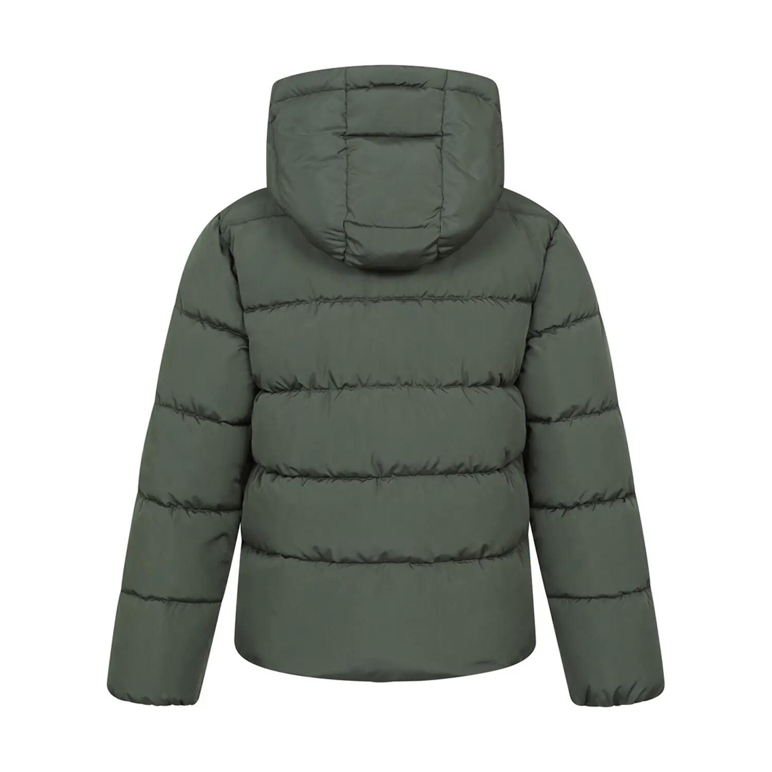 Hawthorne Giacca Imbottita Impermeabile Bambini Mountain Warehouse Verde Kaki 2/4