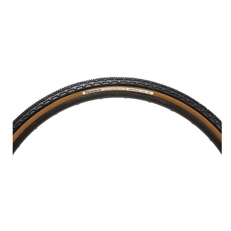 Neumático plegable Gravelking SK - 27.5x1.90 pulgadas - negro/marrón