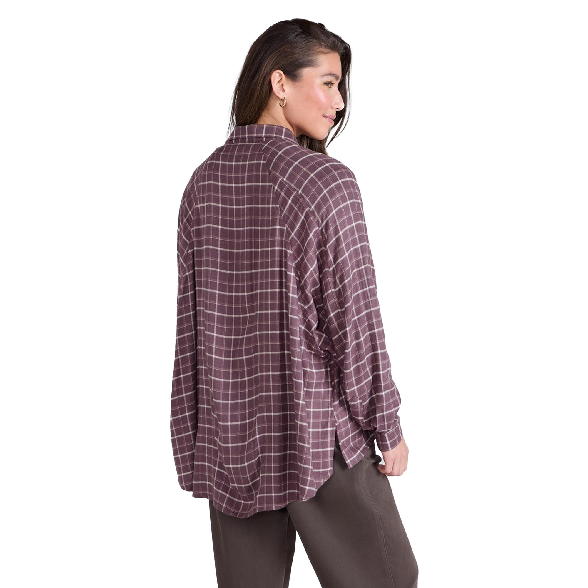 "Lottie" Hemd für , Supersoft, leger Damen Rot 2/4