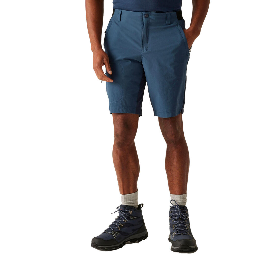 Mens Eldes Walking Shorts (Moonlight Denim/Navy)