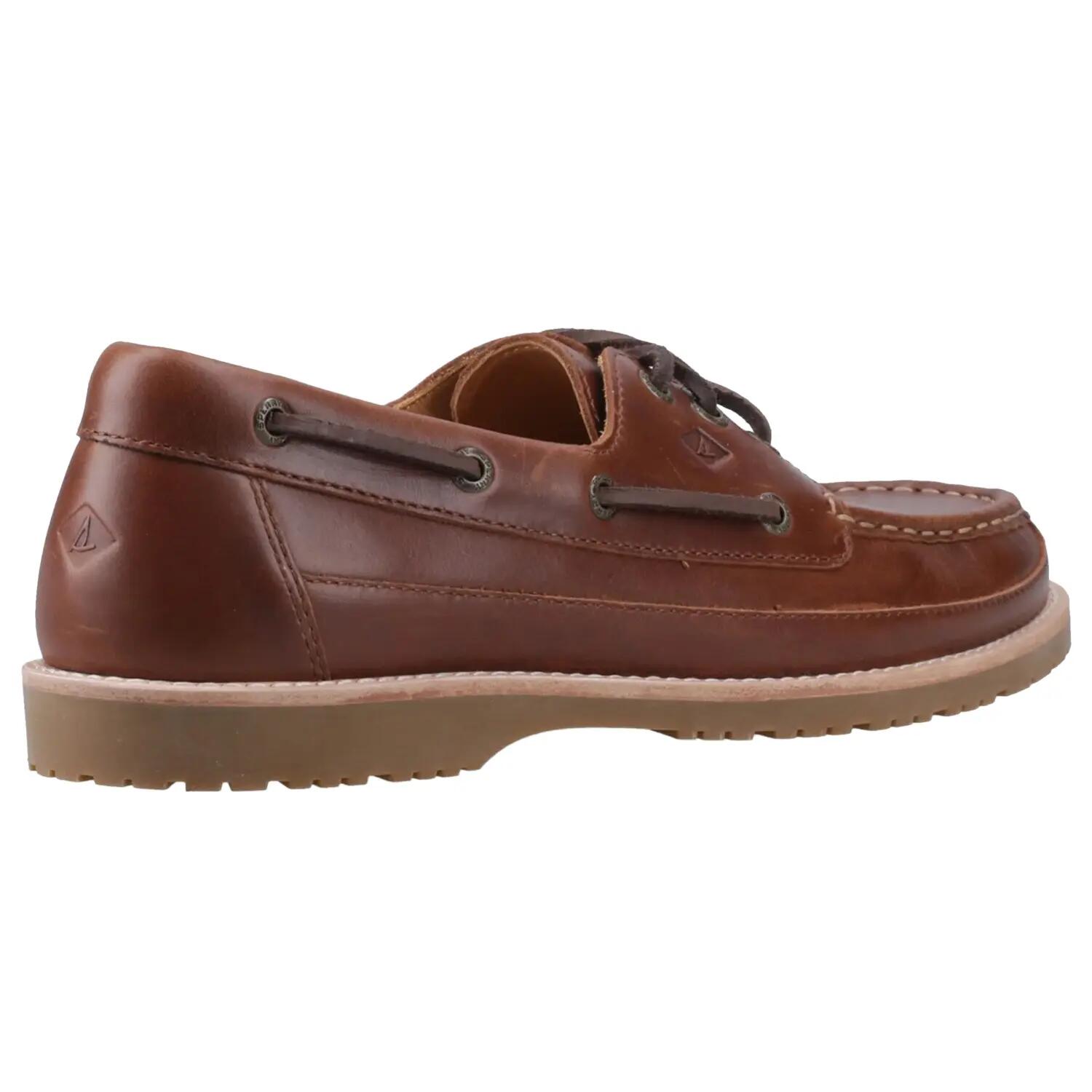 Scarpe Da Barca Logo PelleUomo Sperry Marrone 2/6