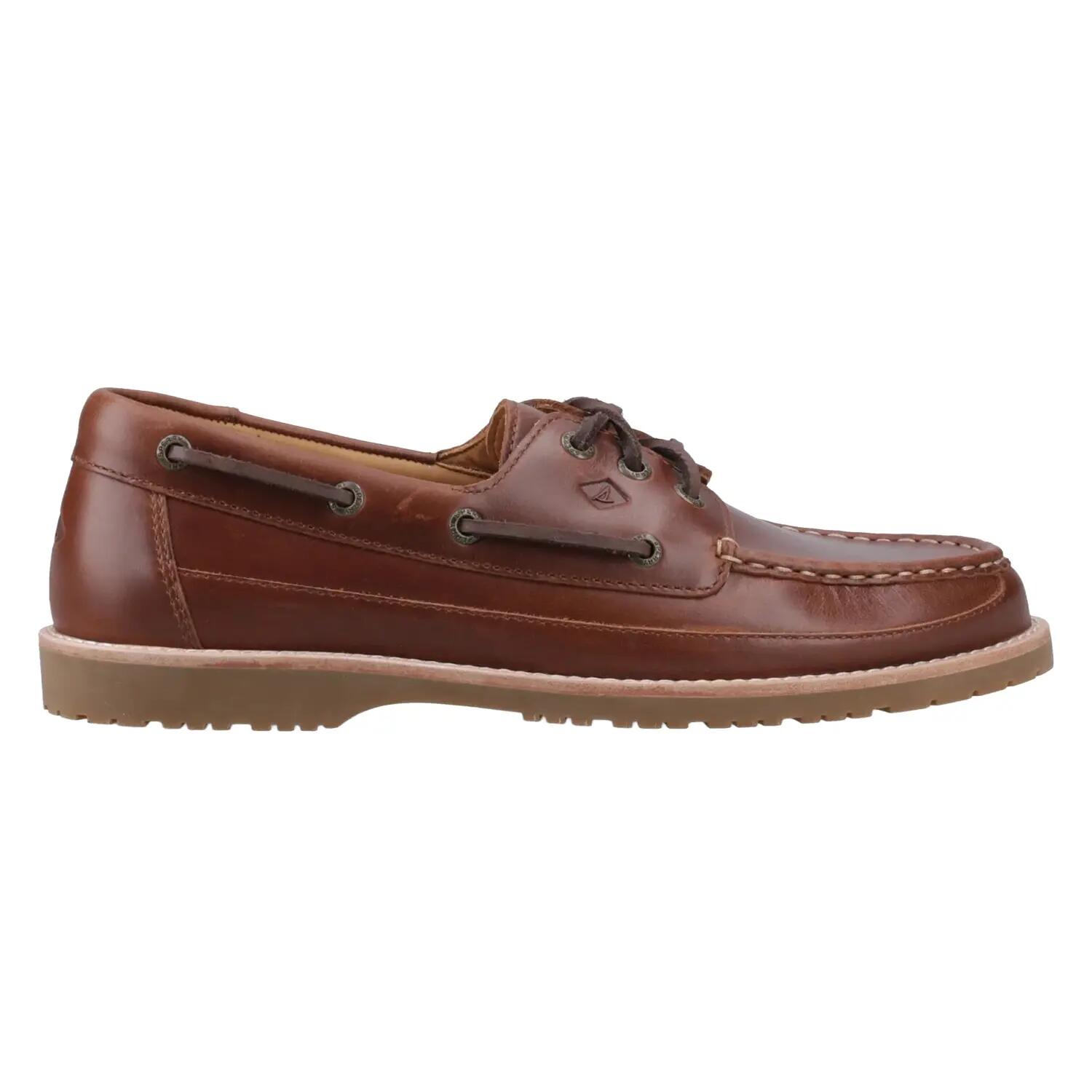 Scarpe Da Barca Logo PelleUomo Sperry Marrone 4/6