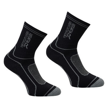 Chaussettes Imperméables Adulte (Noir / Gris)