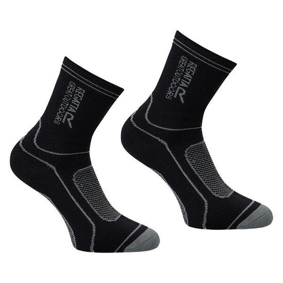 Chaussettes Imperméables Adulte (Noir / Gris)
