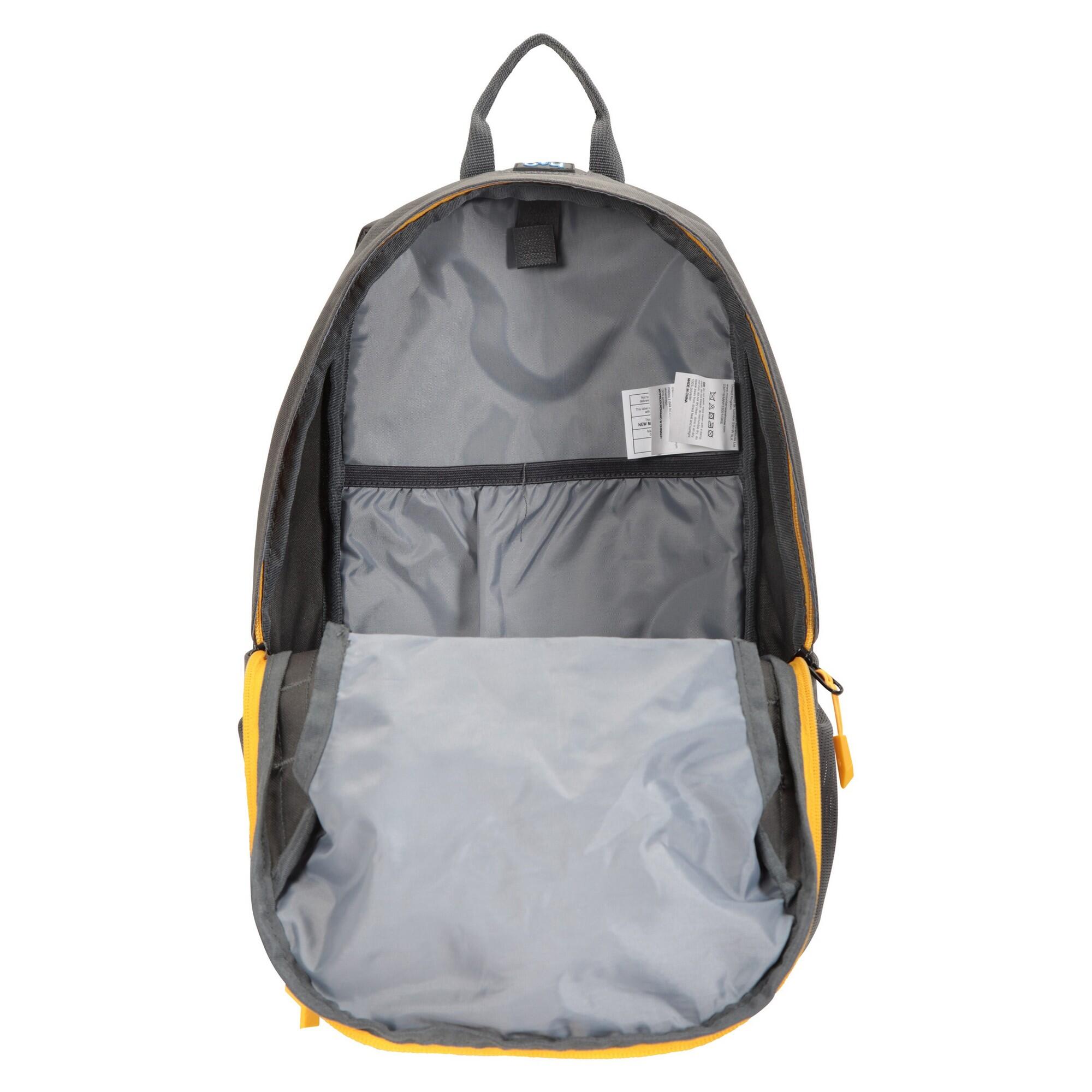 12L Zaino Mountain Warehouse Pace Grigio Giallo 4/4