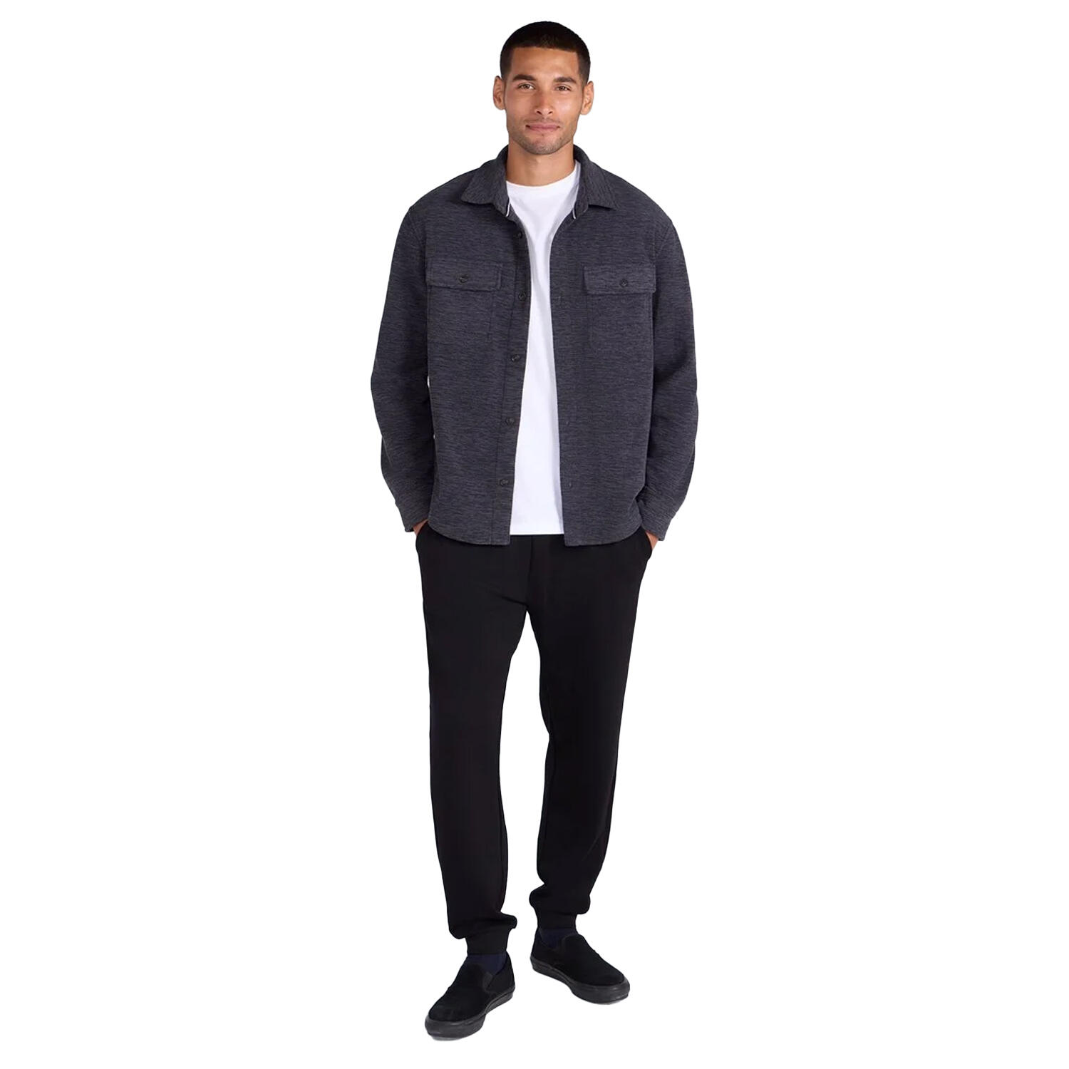 "George" Hemd für , Fleece Herren Marine 4/4