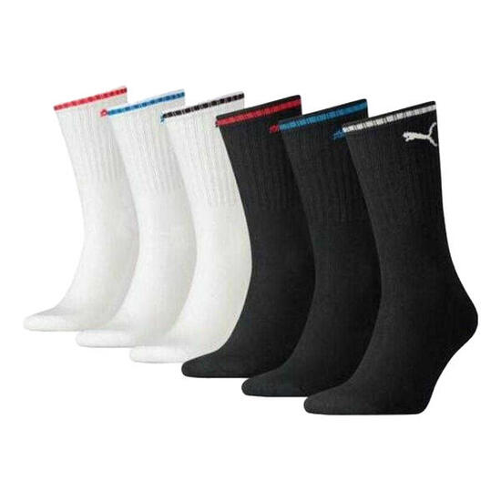 Calzettoni Sport Adulto Unisex Misura Confezione 4 Puma Bianco Nero