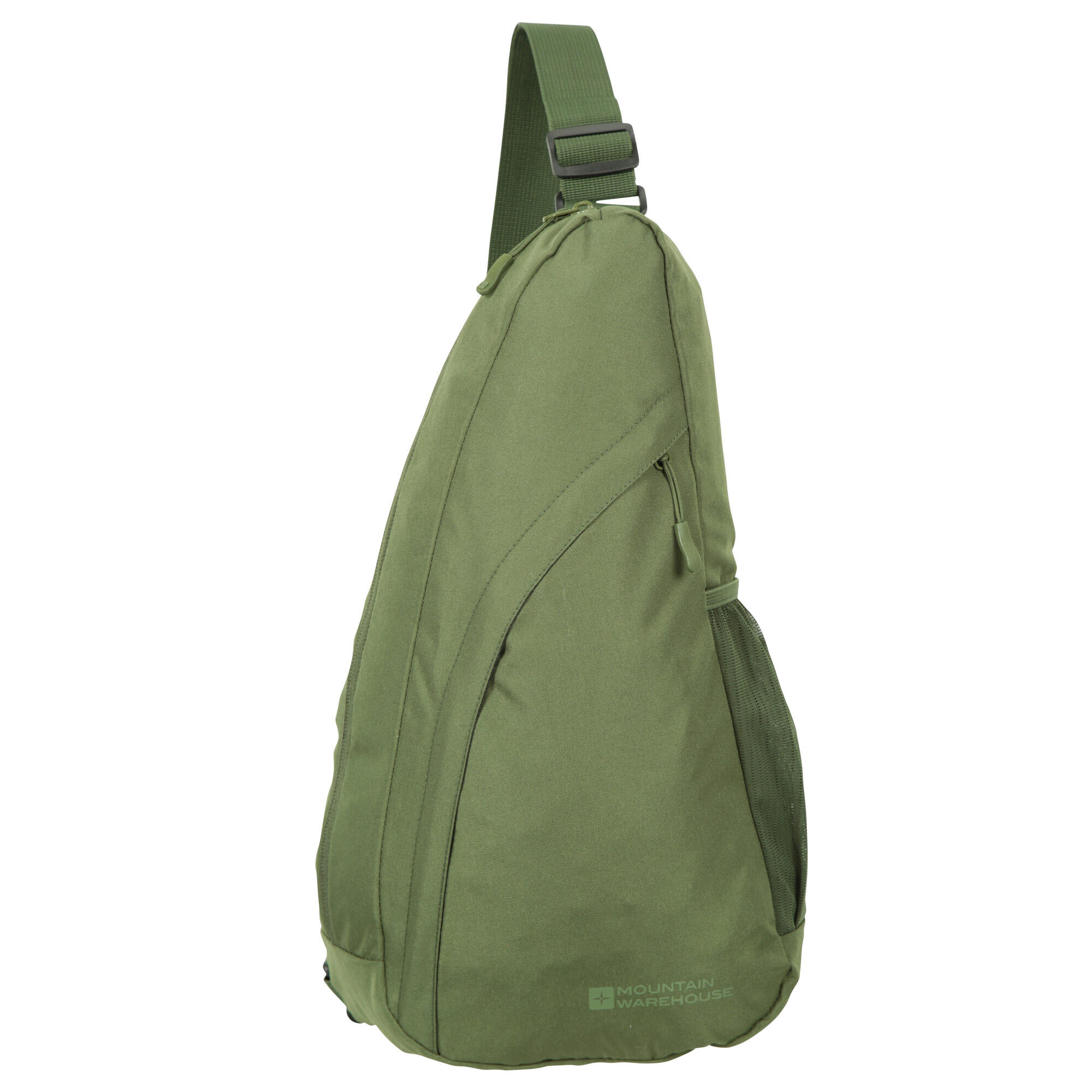 MOUNTAIN WAREHOUSE 8L Zaino A Tracolla Mountain Warehouse Classic Verde Kaki