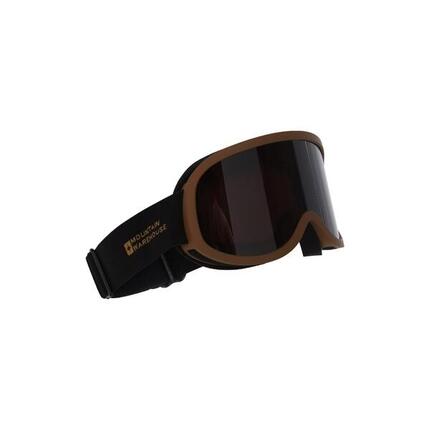 HerrenDamen Unisex Skibrille Damen und Herren Braun