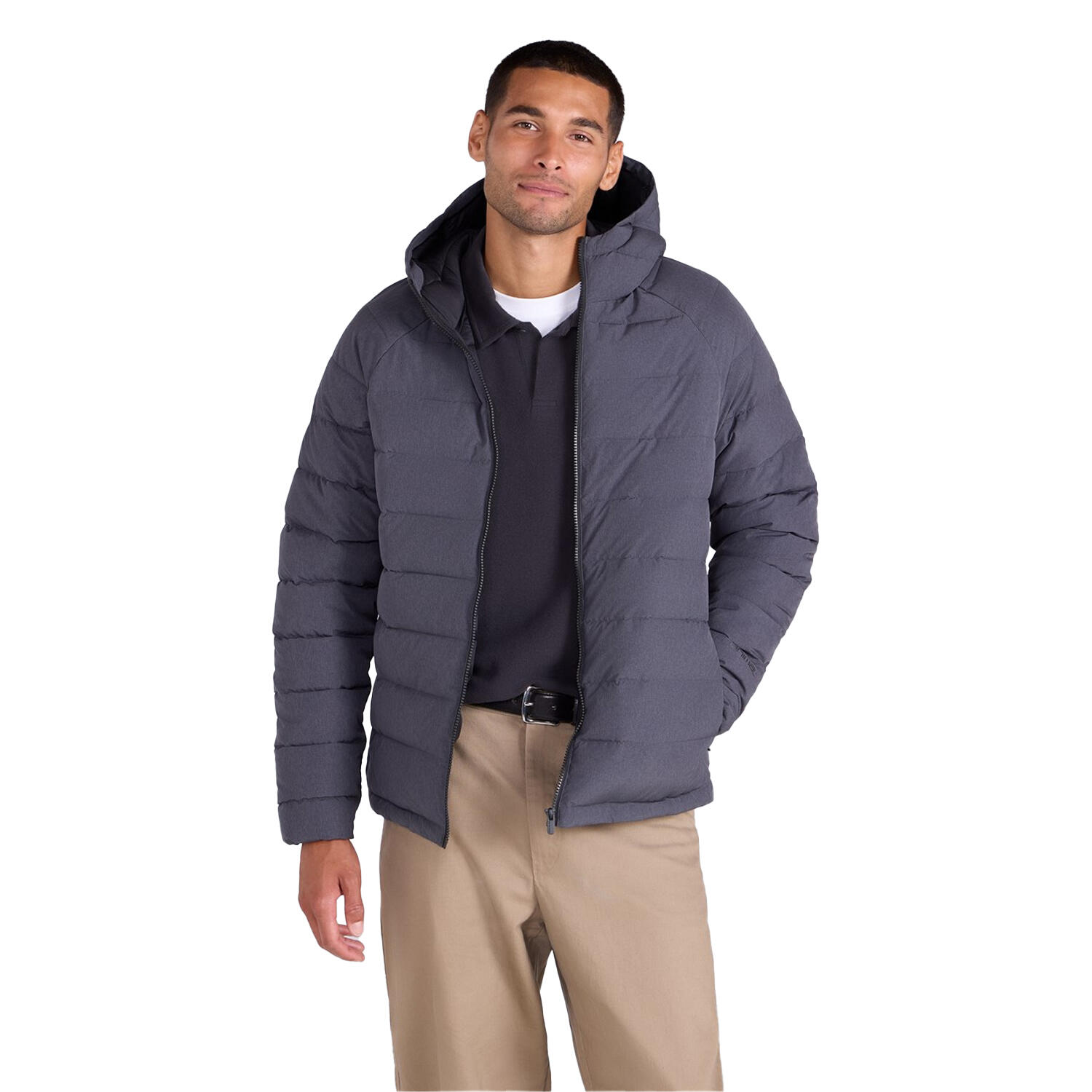 "Light Cloud Cosi" Jacke für , Wattiert, meliert Herren Holzkohle 4/4