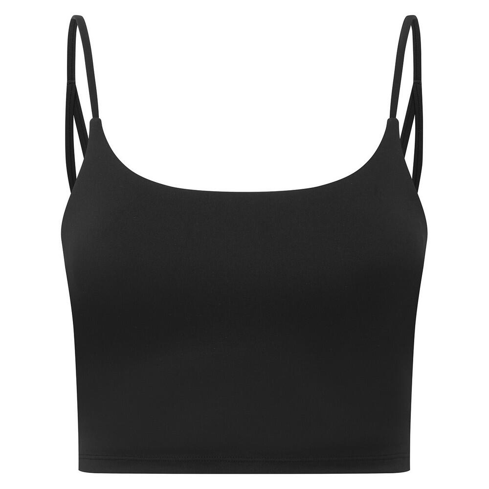 TRIDRI Womens/Ladies Sports Bra (Black)